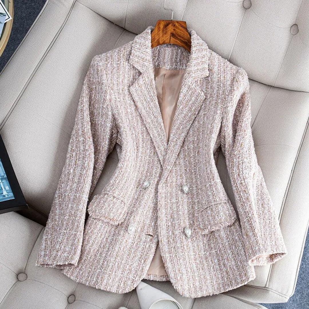 Chic Plaid Jacket for Ladies - ModishWorld