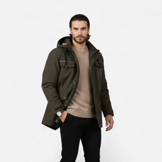 Waterproof Men's Hooded Winter Jacket - Modish World