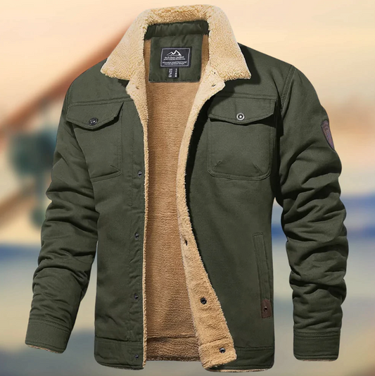 Warm Insulated Teddy Parka Coat - ModishWorld