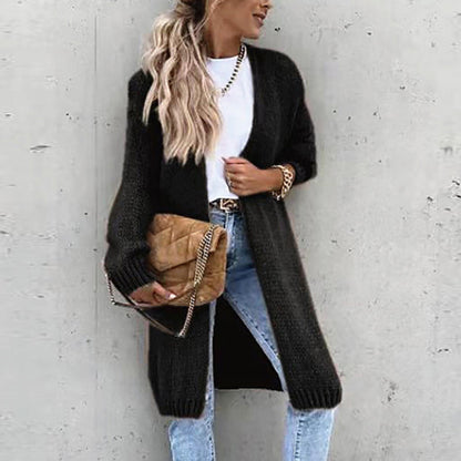 Cozy Women's Oversized Knit Cardigan Sweater