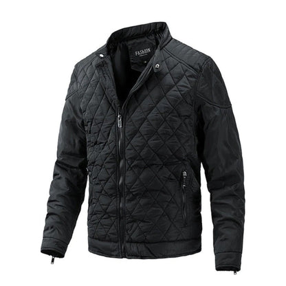 Waterproof Padded Mens Jacket - Zip Up Coat - ModishWorld