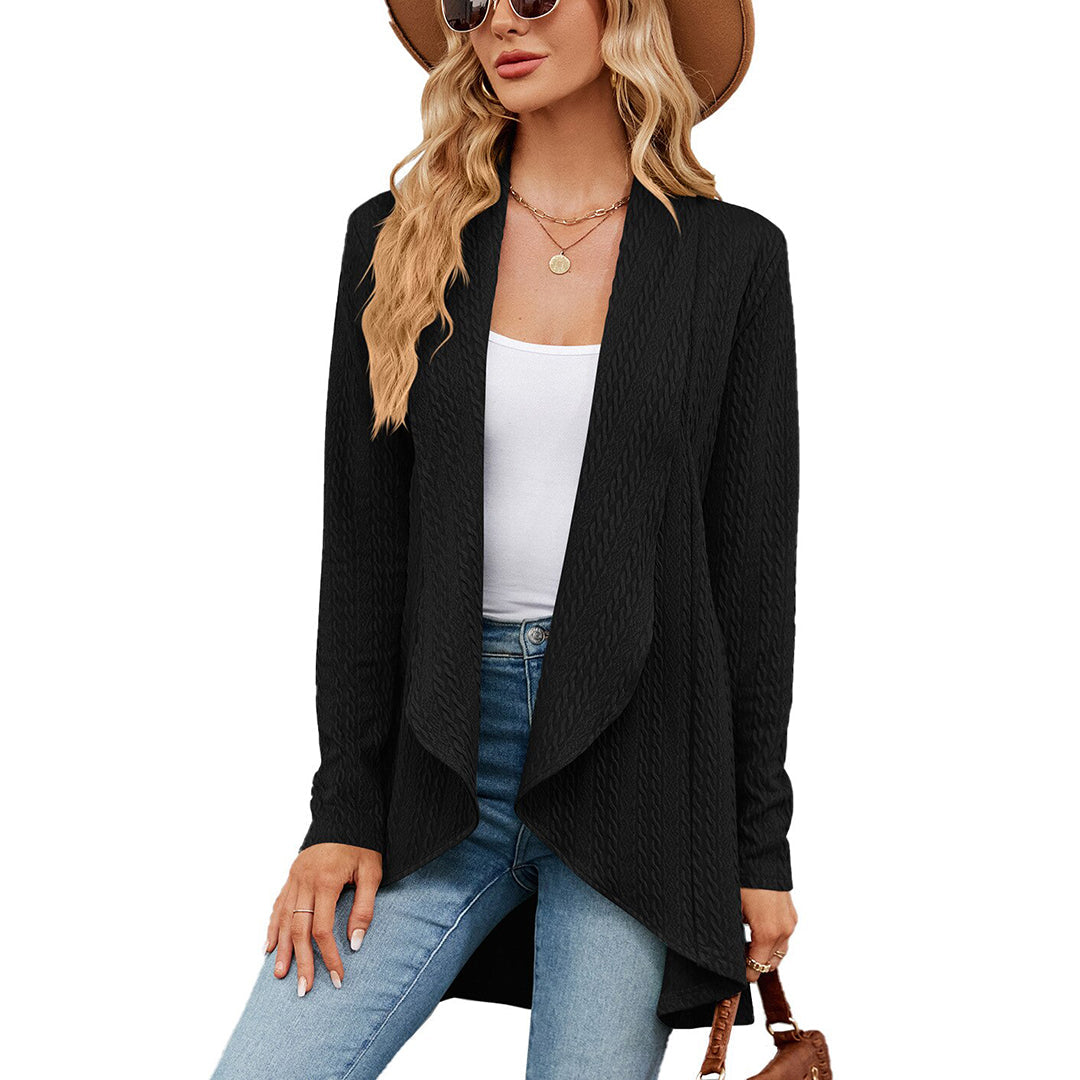 Women's Breathable Open Front Cardigan