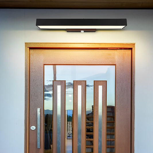 Weatherproof Dark Metal Outdoor Wall Lamp - ModishWorld