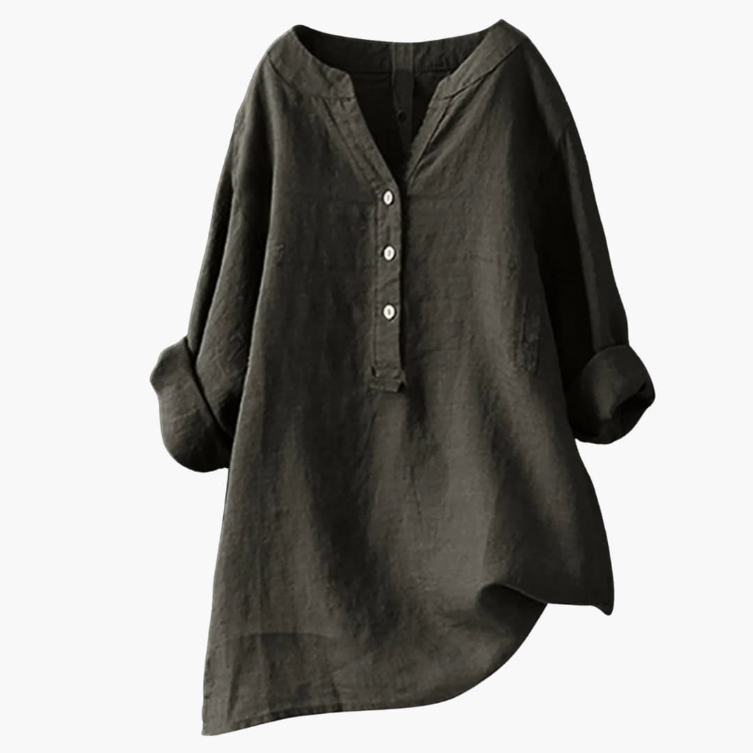 Classic Women's Button Front Shirt