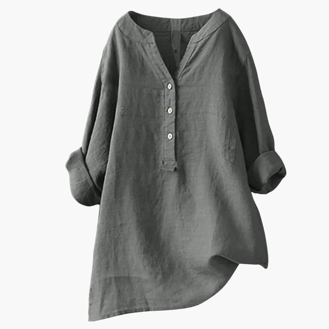 Classic Women's Button Front Shirt