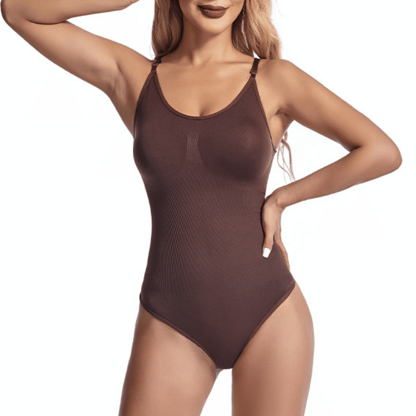 Women's Shapewear Bodysuit - Smooth Tanga Slimming Fit