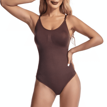 Women's Shapewear Bodysuit - Smooth Tanga Slimming Fit