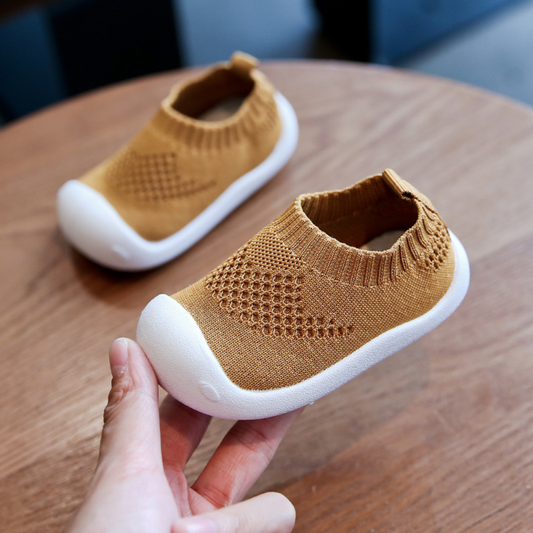 Comfortable Kids Slip On Sneakers | Lightweight Grip Soles - ModishWorld