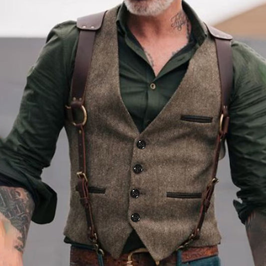 Breathable Mens Sleeveless Vest - ModishWorld