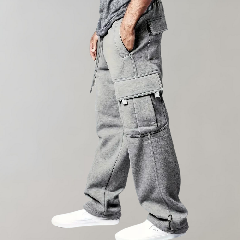 Relaxed Fit Cargo Jogger Pants