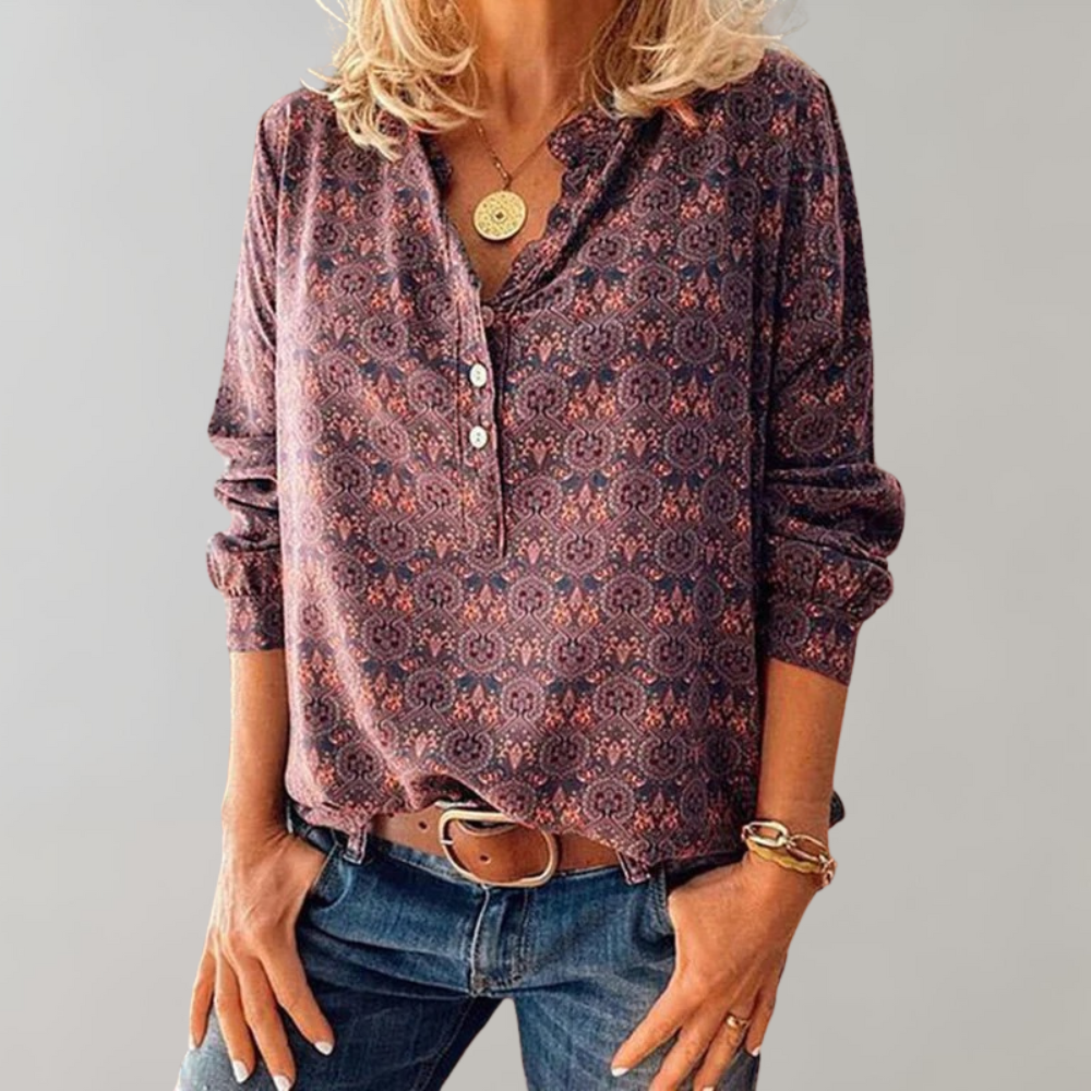 Classic Feminine Lace Women's Top