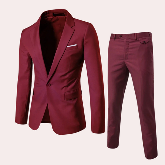 Classic Fit Business Suit Set - ModishWorld