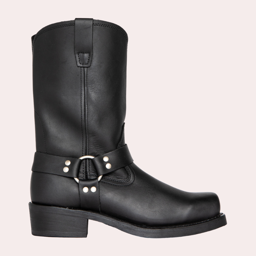 Men's Classic Brown Leather Western Boots
