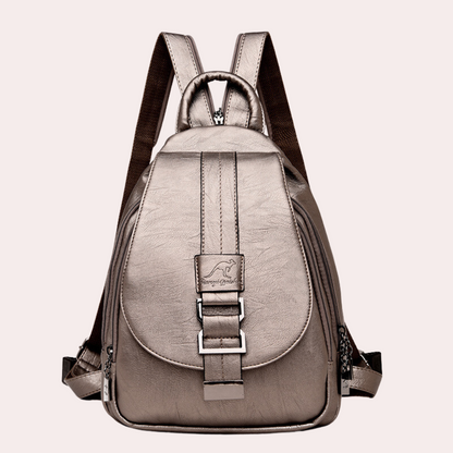 Stylish Women's Leather Daypack