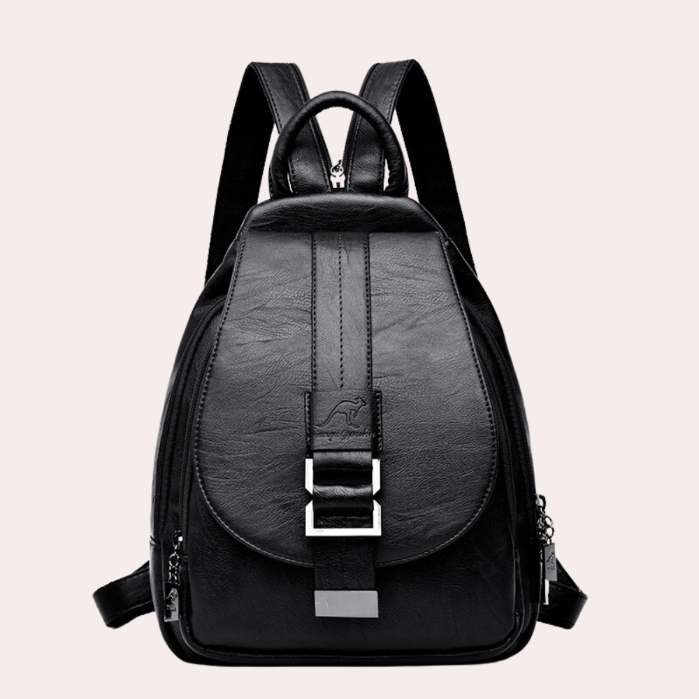 Stylish Women's Leather Daypack