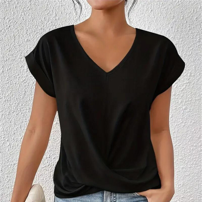 Fashionable Women's V-Neck T-Shirt