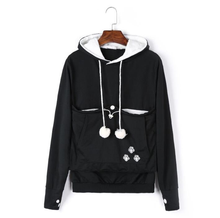 Universal Sweatshirt - Dog Pocket Hoodie with Adjustable Drawstring - ModishWorld