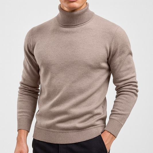 Classic Men's Turtleneck Sweater - Comfortable & Stylish - Modish World