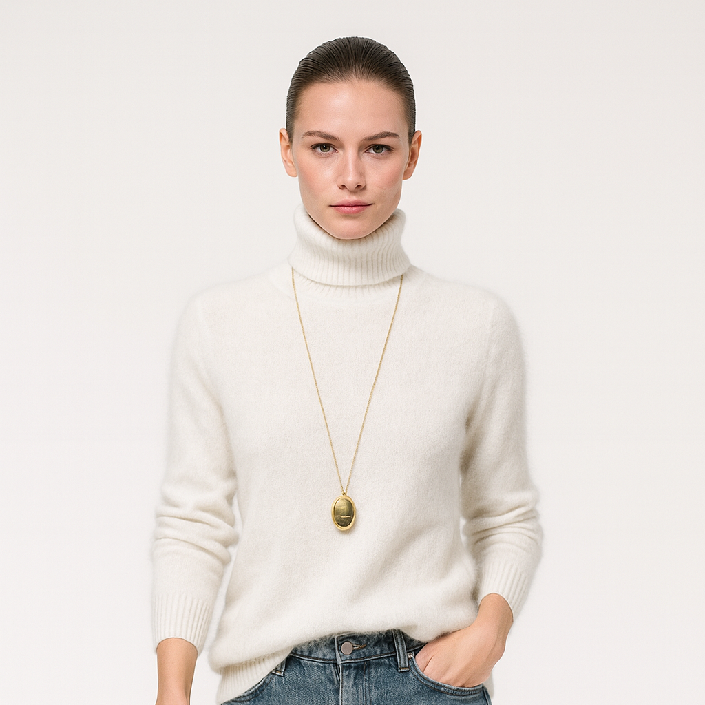 Women's Soft Crew Neck Winter Sweater - ModishWorld