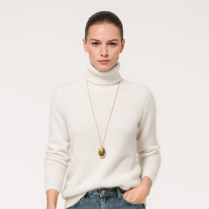 Women's Soft Crew Neck Winter Sweater - ModishWorld