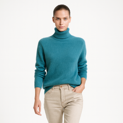 Women's Soft Crew Neck Winter Sweater