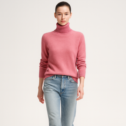 Women's Soft Crew Neck Winter Sweater