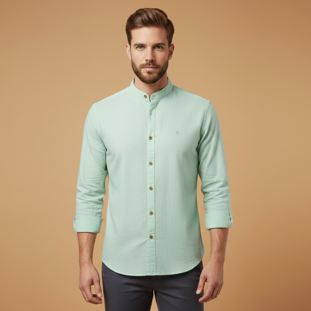 Classic Casual Button Down Men's Shirt
