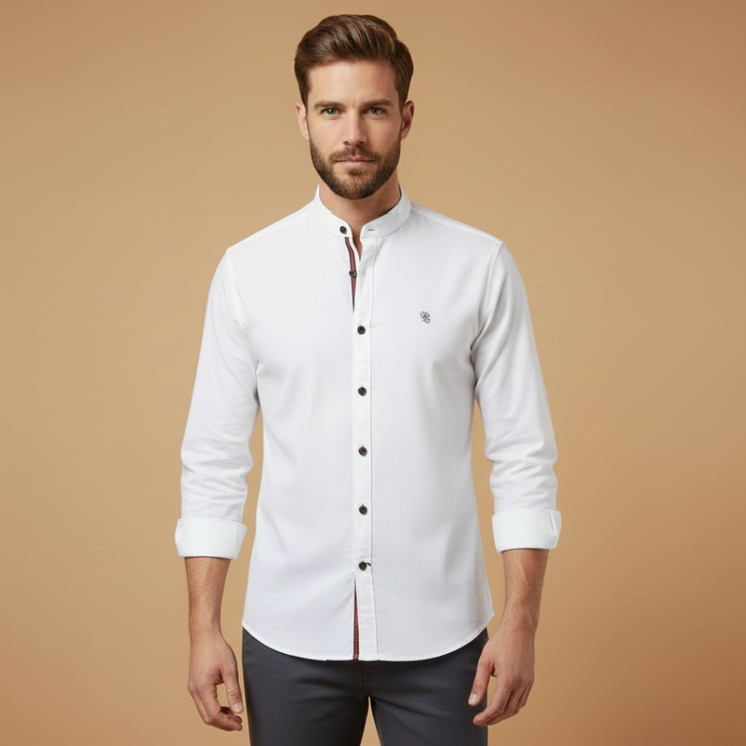Classic Casual Button Down Men's Shirt