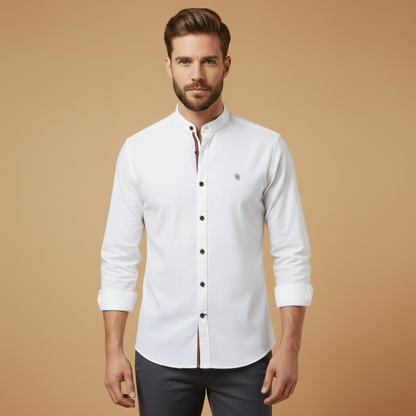 Classic Casual Button Down Men's Shirt