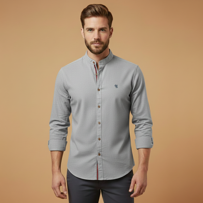 Classic Casual Button Down Men's Shirt