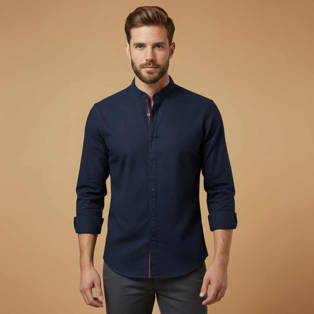 Classic Casual Button Down Men's Shirt
