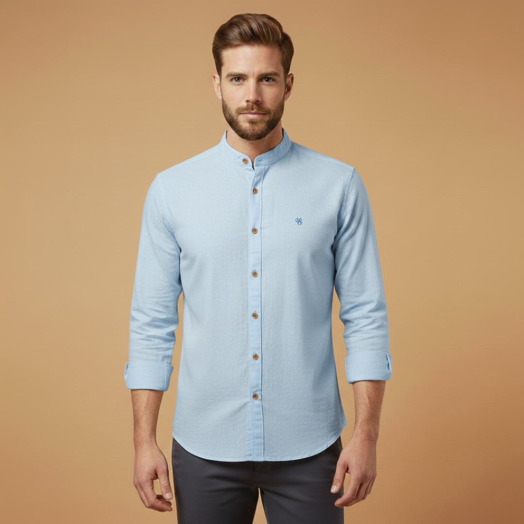 Classic Casual Button Down Men's Shirt