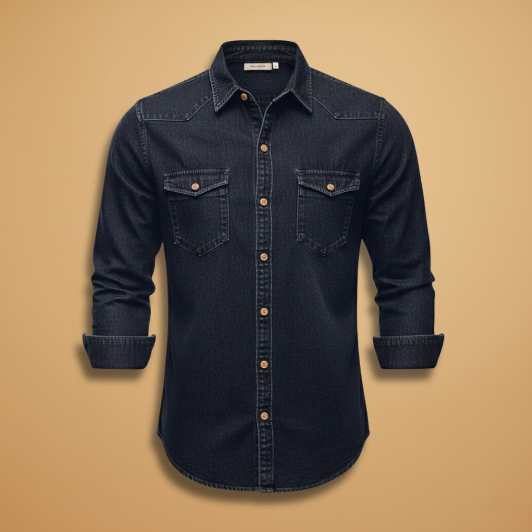 Classic Blue Jeans Shirt for Men - Modish World