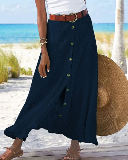 Comfy Flowy Maxi Skirt for Ladies
