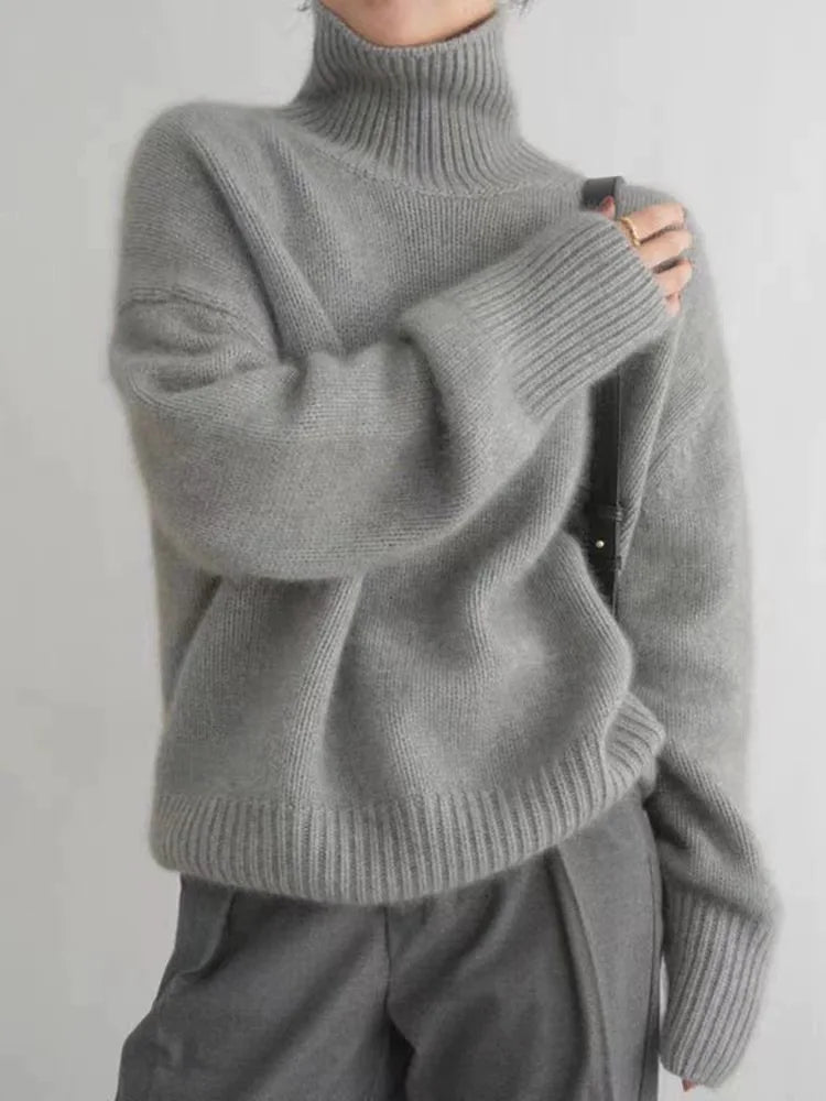 Cozy Oversized Women's Knit Sweater