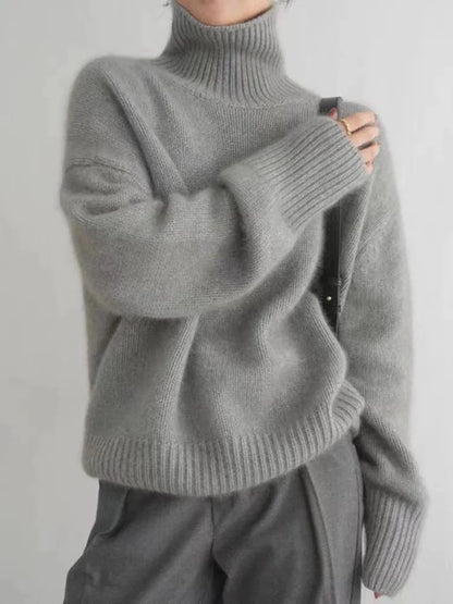 Cozy Oversized Women's Knit Sweater