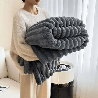 Soft Fuzzy Throw Blanket