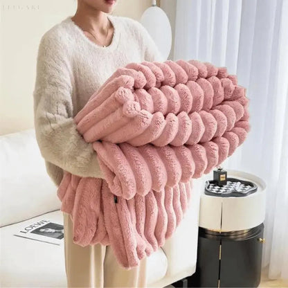 Soft Fuzzy Throw Blanket