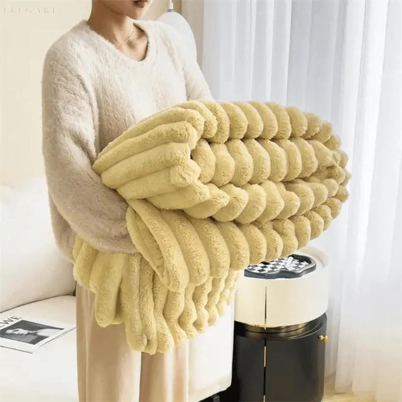 Soft Fuzzy Throw Blanket