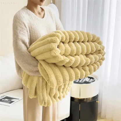 Soft Fuzzy Throw Blanket