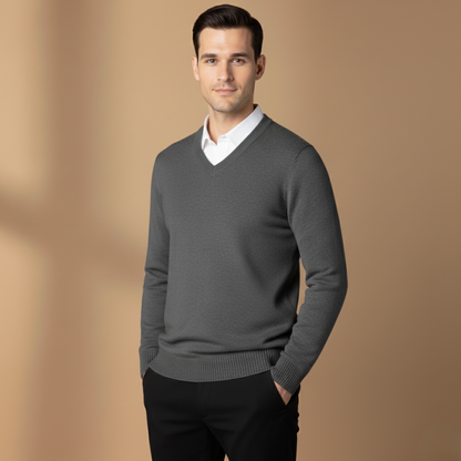 Classic Crew Neck Men's Sweater