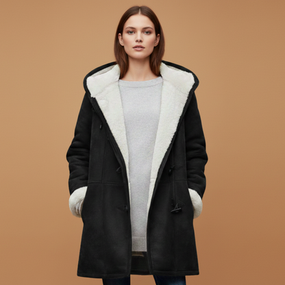 Ladies Waterproof Parka with Hood and Zip
