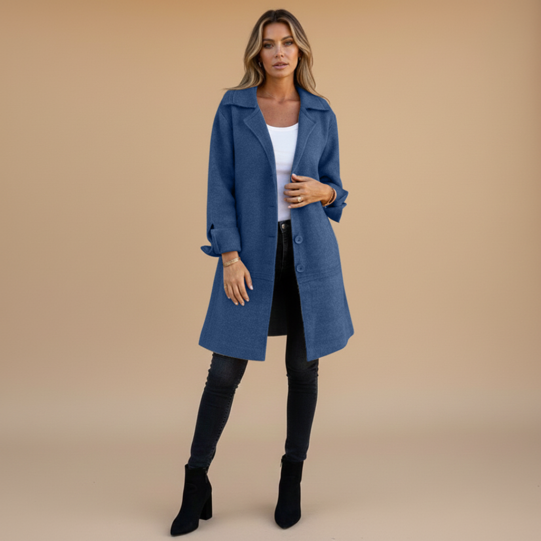 Classic Double Breasted Women's Winter Coat