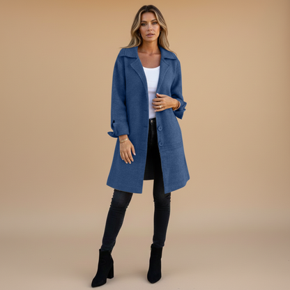 Classic Double Breasted Women's Winter Coat