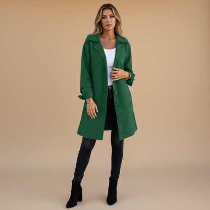 Classic Double Breasted Women's Winter Coat