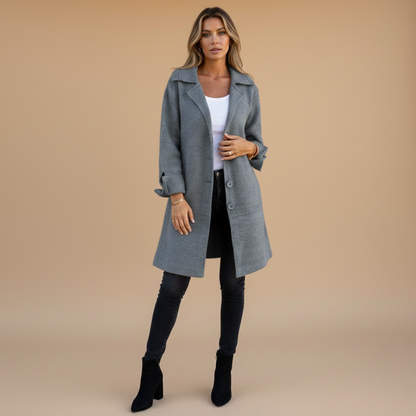 Classic Double Breasted Women's Winter Coat