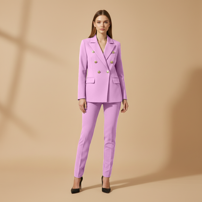 Ladies Business Suit with Slim Fit Pants