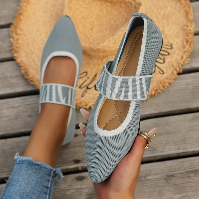 Elegant Casual Pointed Toe Flat Shoes for Women