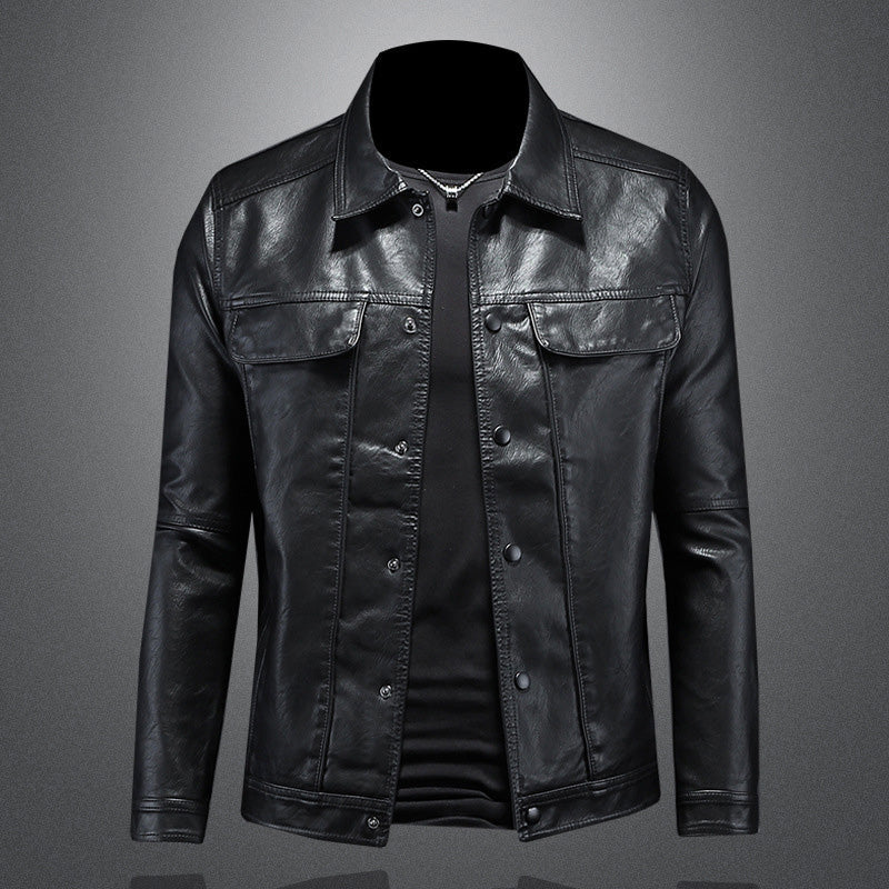 Biker Genuine Leather Moto Jacket