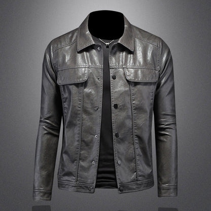 Biker Genuine Leather Moto Jacket